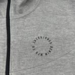 Jack & Jones CORE Zip-Up Hoodie Jacket Grey Men’s Size L | Like New - Image 6