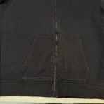 Nike Full Zip Hoodie Black Men’s Large Cotton Blend Vietnam - Image 5