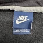 Nike Full Zip Hoodie Black Men’s Large Cotton Blend Vietnam - Image 7