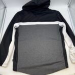 CSG Full Zip Hooded Jacket Men’s Medium Black Gray White – Like New - Image 3