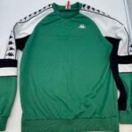 Kappa Green Track Sweatshirt | Size L | Like New