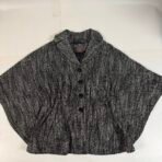 Steve Madden Women’s Tweed Cape / Poncho Coat – Size 1X (Plus) – Like New - Image 2