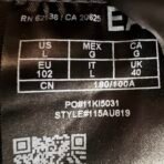 GUESS Men’s Hooded Faux Leather Jacket Black Size L - Image 7