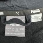 PUMA Full Zip Hoodie Black Men’s Size L Hooded Sweatshirt - Image 3