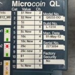 Microcoin QL Coin Mechanism Q5232-DO CCTalk 12V Multi-Coin Validator Like New - Image 9