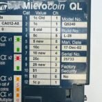 Microcoin QL Q5240 Coin Validator Mechanism CCTalk Multi-, Used - Image 7