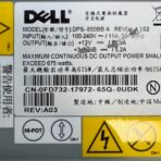 Dell DPS-650BB A 675W Server Power Supply CN-0FD732 Used - Image 7