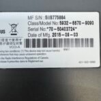 NCR 5932-6670-9090 POS Keyboard with Touchpad & Numeric Keypad – Used - Image 6