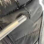 Women’s Winter Snow Boots Black Faux Fur Waterproof Size 7 - Image 9