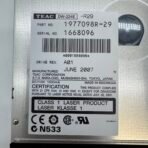 TEAC DW-224E-R29 Slim DVD-ROM CD-RW Drive w/ Adapter Like New - Image 4