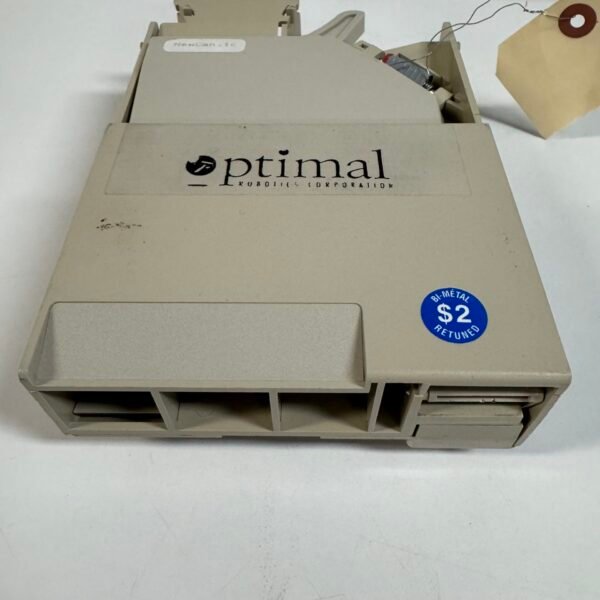 Optimal Robotics Coin Acceptor TS1986.2 GX01 CAD 15V – Used