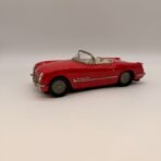 Chevrolet Corvette C1 Red Convertible Diecast Model Car MF 317 Display Piece - Image 2