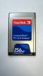 256MB SanDisk CF Compact Flash+PCMCIA Adapter = 256M ATA Flash Disk For Cisco