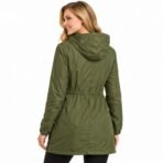 Mountain Hard Wear Women’s Olive Hooded Lightweight Jacket XL – Like New - Image 2