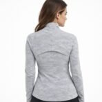 Lululemon Women’s Zip Jacket Size 10 Grey Camo - Image 2