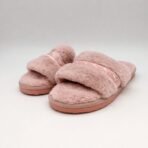 Puma Women’s Fuzzy Slide Slippers Pink Size 10