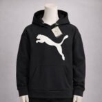 Puma Tec Sports Cat Hoodie Black XL Slim Fit dryCELL 852718-01 NWT