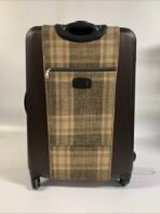 Heys Large Rolling Suitcase Spinner Luggage Plaid Fabric 29” Travel Case - Image 4