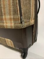 Heys Large Rolling Suitcase Spinner Luggage Plaid Fabric 29” Travel Case - Image 10