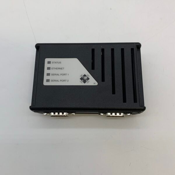 SYSTECH NDS-1112 2 PORT DB9 RS232 / LAN IP NETWORK DEVICE SERVER