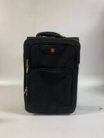 SwissGear Carry On Rolling Luggage Black 2-Wheel Softside Suitcase Travel Bag