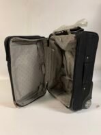 SwissGear Carry On Rolling Luggage Black 2-Wheel Softside Suitcase Travel Bag - Image 6