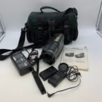 1990s Hitachi VM-E521A 8mm Camcorder – Tested Power On – Retro Bundle