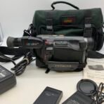 1990s Hitachi VM-E521A 8mm Camcorder – Tested Power On – Retro Bundle - Image 6