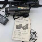 1990s Hitachi VM-E521A 8mm Camcorder – Tested Power On – Retro Bundle - Image 7