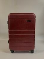 CHAMPS 21” Carry On Hardshell Spinner Luggage TSA Lock Burgundy Cabin Size