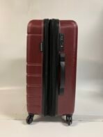 CHAMPS 21” Carry On Hardshell Spinner Luggage TSA Lock Burgundy Cabin Size - Image 3