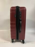 CHAMPS 21” Carry On Hardshell Spinner Luggage TSA Lock Burgundy Cabin Size - Image 4