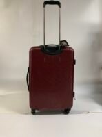 CHAMPS 21” Carry On Hardshell Spinner Luggage TSA Lock Burgundy Cabin Size - Image 5
