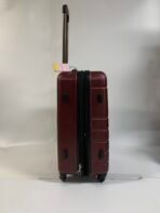 CHAMPS 21” Carry On Hardshell Spinner Luggage TSA Lock Burgundy Cabin Size - Image 6