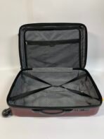 CHAMPS 21” Carry On Hardshell Spinner Luggage TSA Lock Burgundy Cabin Size - Image 7