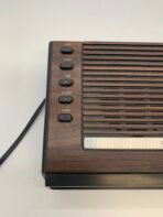 Vintage Carillon SR 670 Electronic Clock Radio 1981 Woodgrain LED Alarm - Image 4