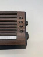 Vintage Carillon SR 670 Electronic Clock Radio 1981 Woodgrain LED Alarm - Image 3