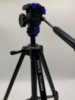 IMAGE TEC 2000 Camera Tripod Adjustable 3-Way Head w/ Quick Release Plate - Image 2