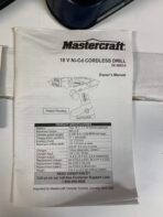 Mastercraft 18V Cordless Drill Kit – Complete with Case - Image 4