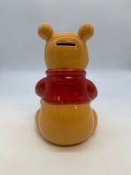 Disney Winnie the Pooh Hunny Piggy Bank Ceramic Coin Bank – No Bottom Cap - Image 3