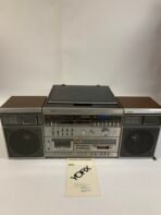 Vintage YORX M2685A Stereo System Turntable Double Cassette AM/FM Made in Japan