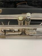 Vintage DEG Dynasty I Cornet Silver Plated w Case Lake Geneva WI - Image 6
