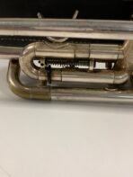 Vintage DEG Dynasty I Cornet Silver Plated w Case Lake Geneva WI - Image 7