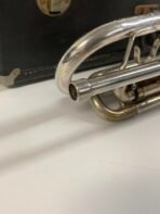Vintage DEG Dynasty I Cornet Silver Plated w Case Lake Geneva WI - Image 8