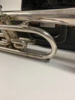 Vintage DEG Dynasty I Cornet Silver Plated w Case Lake Geneva WI - Image 9