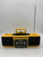 Sony Sports Yellow Boombox CFS-930S Vintage Cassette Radio Japan - Image 7