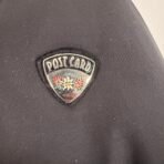 Post Card Italy Long Down Parka Fur Hood Black Womens Coat Made Italy - Image 5