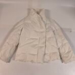 DKNY Pure Down Jacket Womens L White Puffer Coat 80% Down Winter - Image 3