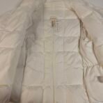 DKNY Pure Down Jacket Womens L White Puffer Coat 80% Down Winter - Image 7
