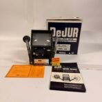 Vintage DeJUR Spectator 500 Dual 8 Film Editor Viewer Super 8 Box Manual
